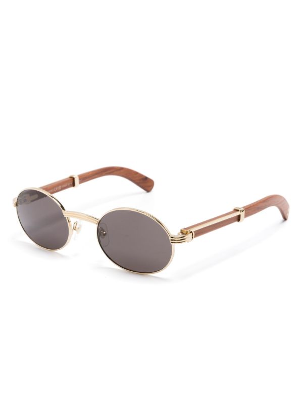 Browns Cartier Eyewear Giverny Sunglasses | Browns Sunglasses