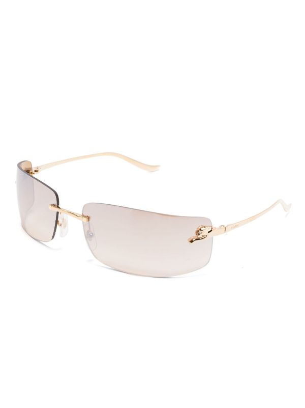 Browns Cartier Eyewear Panthère De Cartier Sunglasses | Browns Sunglasses