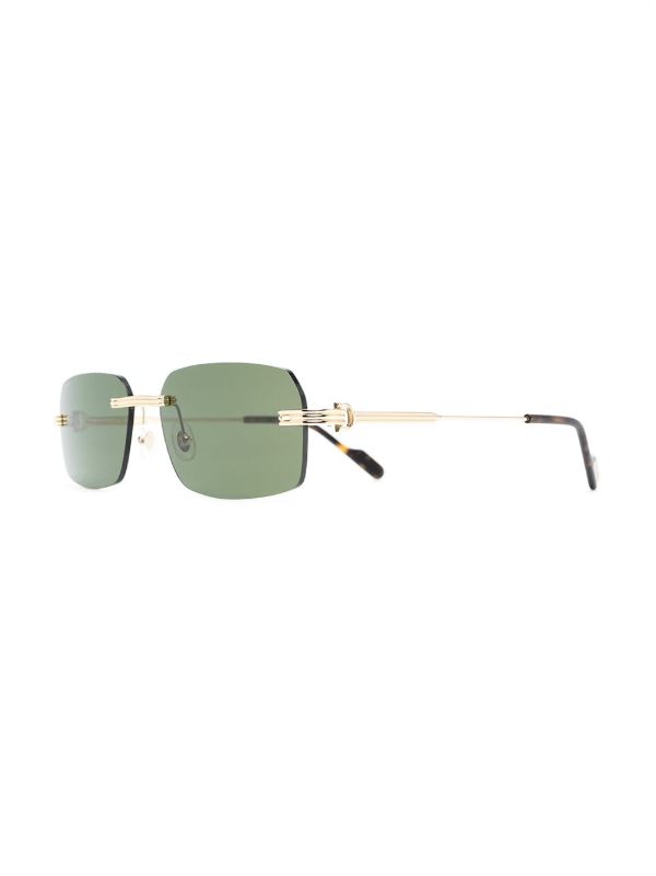 Browns Cartier Eyewear Première Sunglasses | Browns Sunglasses