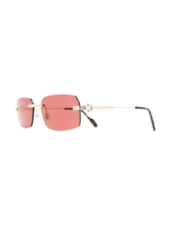 Browns Cartier Eyewear Première Sunglasses | Browns Sunglasses