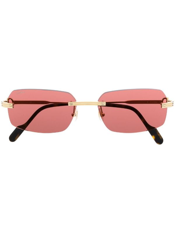 browns Cartier Eyewear Première Sunglasses | Browns Sunglasses