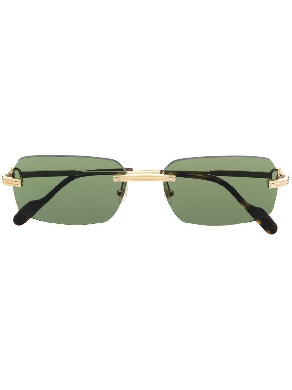 browns Cartier Eyewear Première Sunglasses | Browns Sunglasses