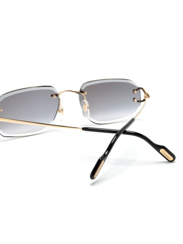 Browns Cartier Eyewear Signature C De Cartier Sunglasses | Browns Sunglasses
