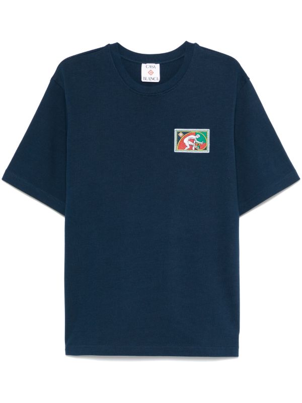 browns Casablanca Blue Fibonacci T-Shirt | Browns T-Shirts