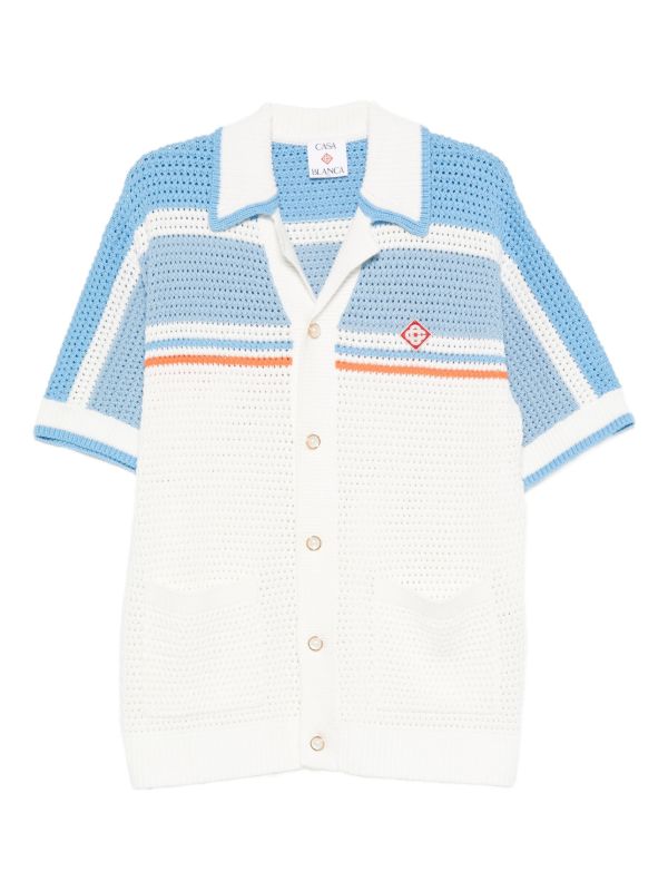 browns Casablanca cotton crochet shirt | Browns Shirts