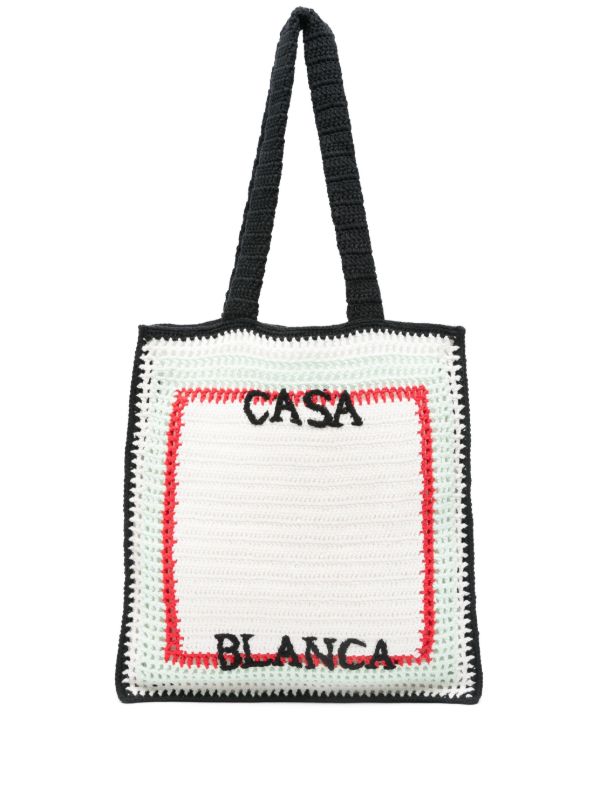 browns Casablanca crochet tote bag | Browns Tote Bags