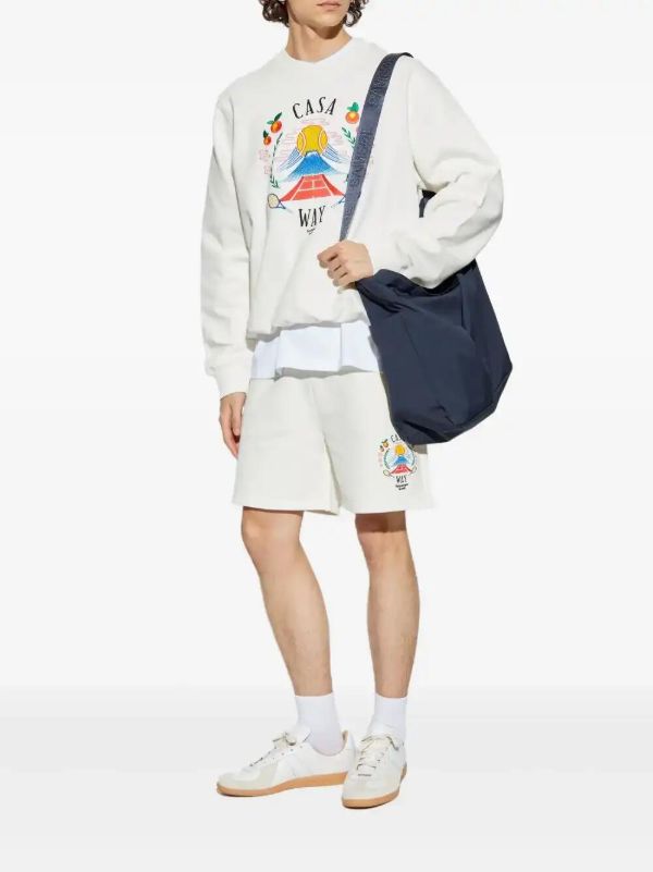 Browns Casablanca Graphic-print Sweatshirt | Browns Sweatshirts