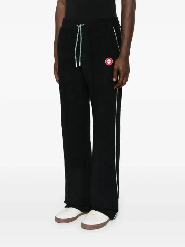 Browns Casablanca Logo-embroidered Trousers | Browns Regular-Fit & Straight Leg Pants