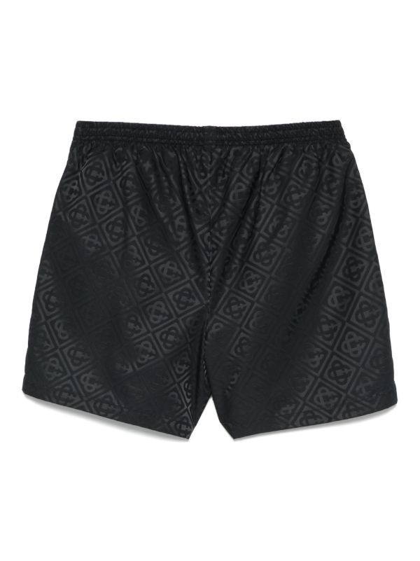 Browns Casablanca Logo-jacquard Swim Shorts | Browns Swim & Board Shorts
