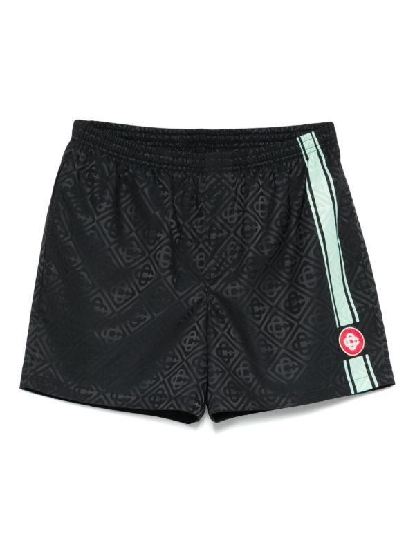 browns Casablanca logo-jacquard swim shorts | Browns Swim & Board Shorts
