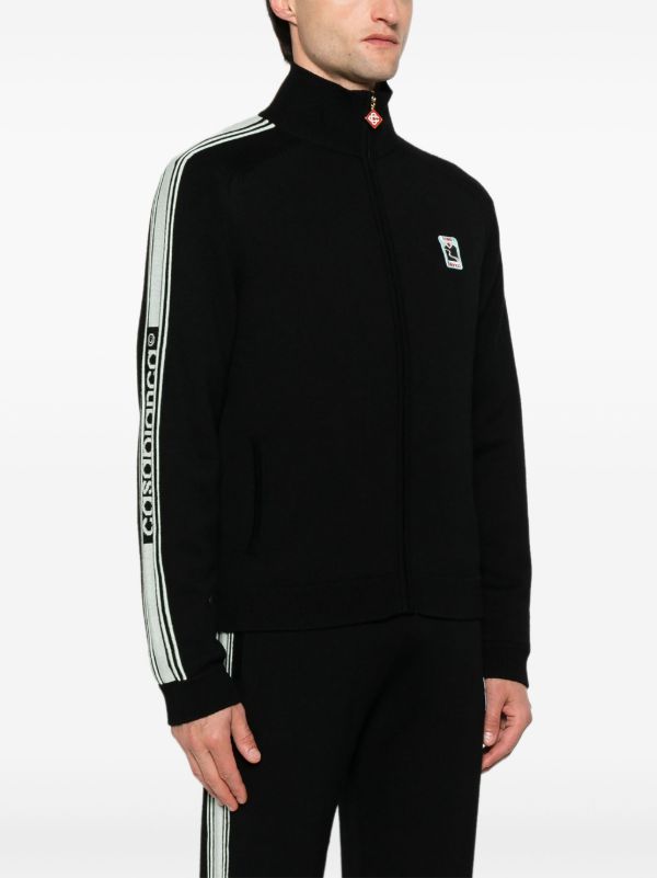 Browns Casablanca Merino Zip-up Sweatshirt | Browns Sweatshirts