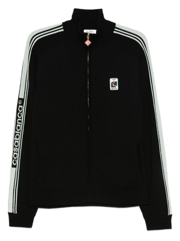 browns Casablanca merino zip-up sweatshirt | Browns Sweatshirts