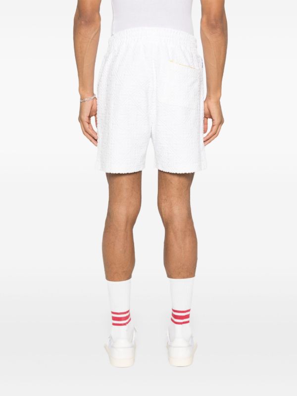 Browns Casablanca Monogram Towelling Shorts | Browns Track & Running Shorts