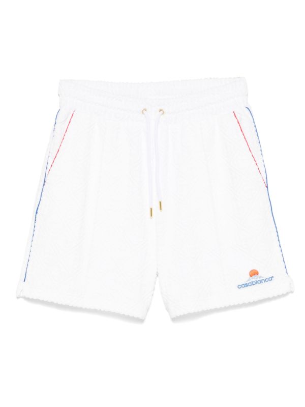 browns Casablanca Monogram Towelling shorts | Browns Track & Running Shorts