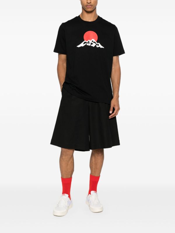 Browns Casablanca Montagne White Snow T-shirt | Browns T-Shirts