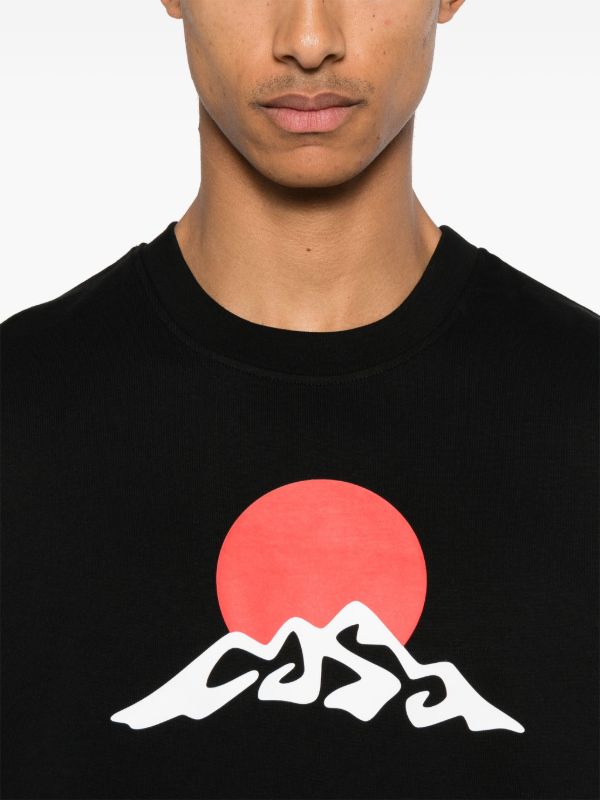 Browns Casablanca Montagne White Snow T-shirt | Browns T-Shirts