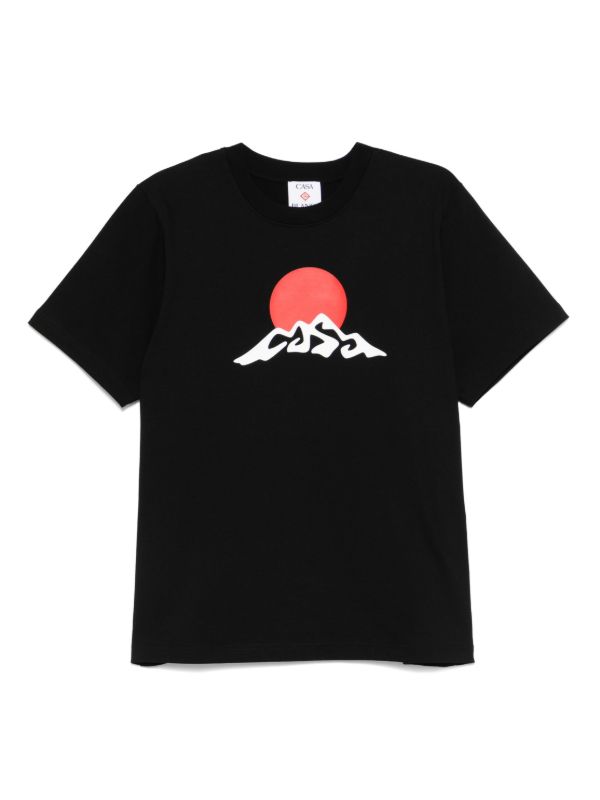 browns Casablanca Montagne White Snow T-shirt | Browns T-Shirts
