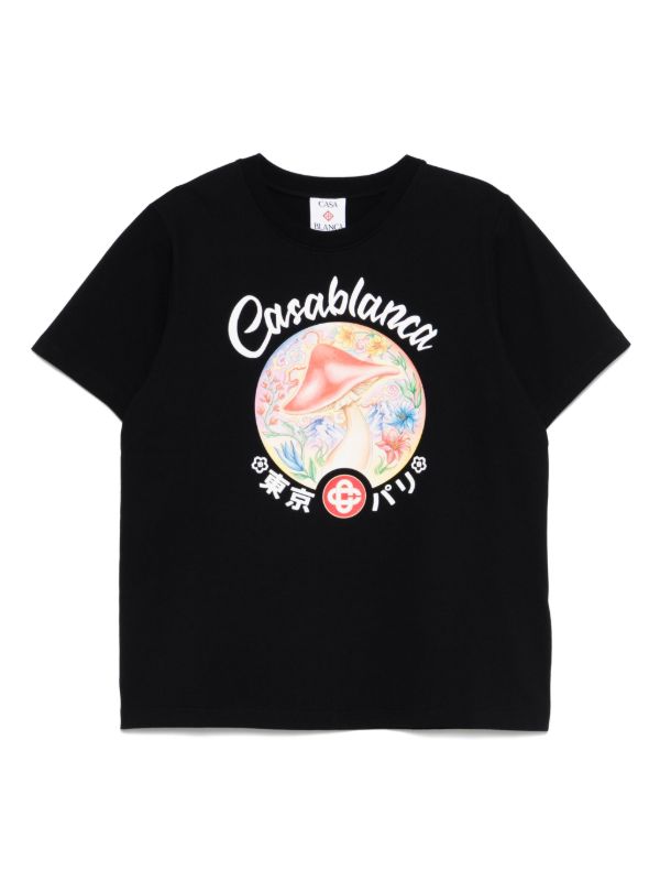browns Casablanca Mushroom Emblem T-shirt | Browns T-Shirts