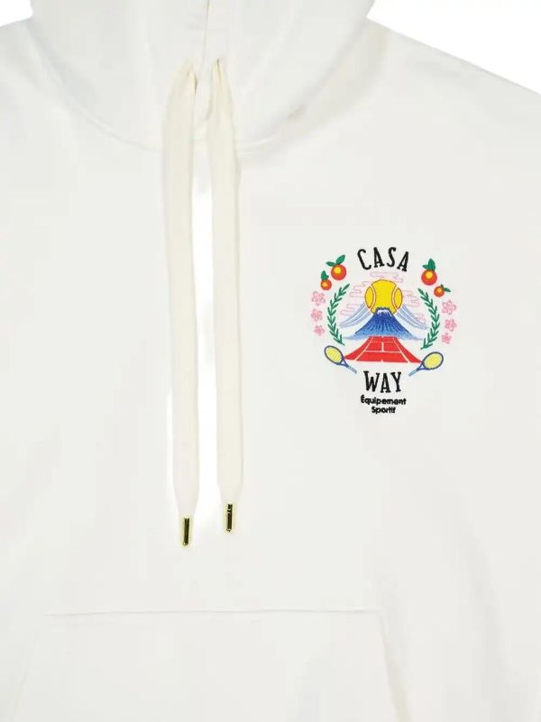 Browns Casablanca Organic-cotton Hoodie | Browns Hoodies