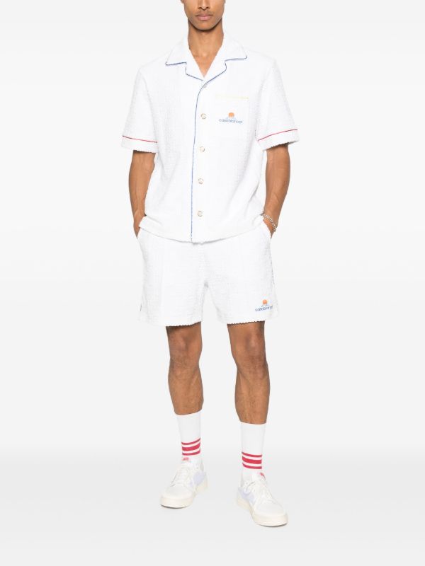 Browns Casablanca Towelling Monogram Shirt | Browns Shirts