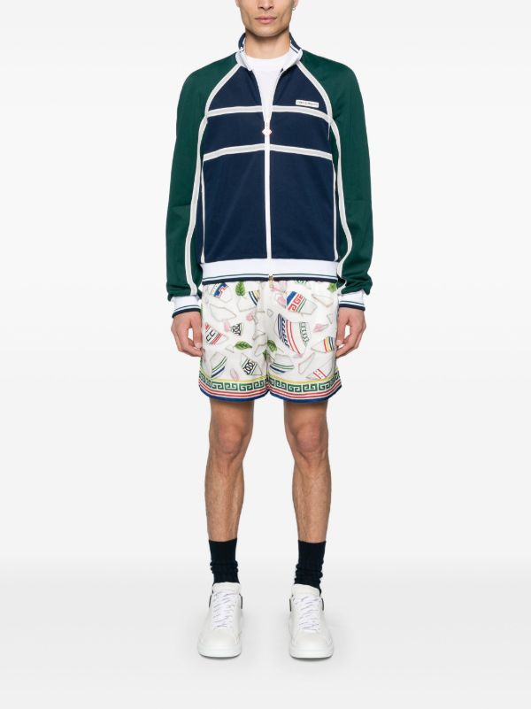 Browns Casablanca White Le Vase Brise Shorts | Browns Deck Shorts
