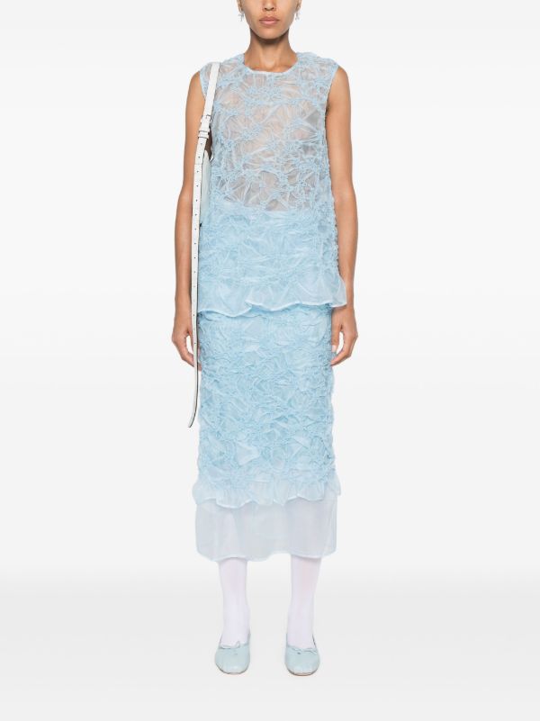 Browns Cecilie Bahnsen Glenda Skirt | Browns Straight Skirts