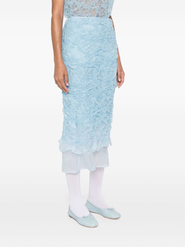 Browns Cecilie Bahnsen Glenda Skirt | Browns Straight Skirts