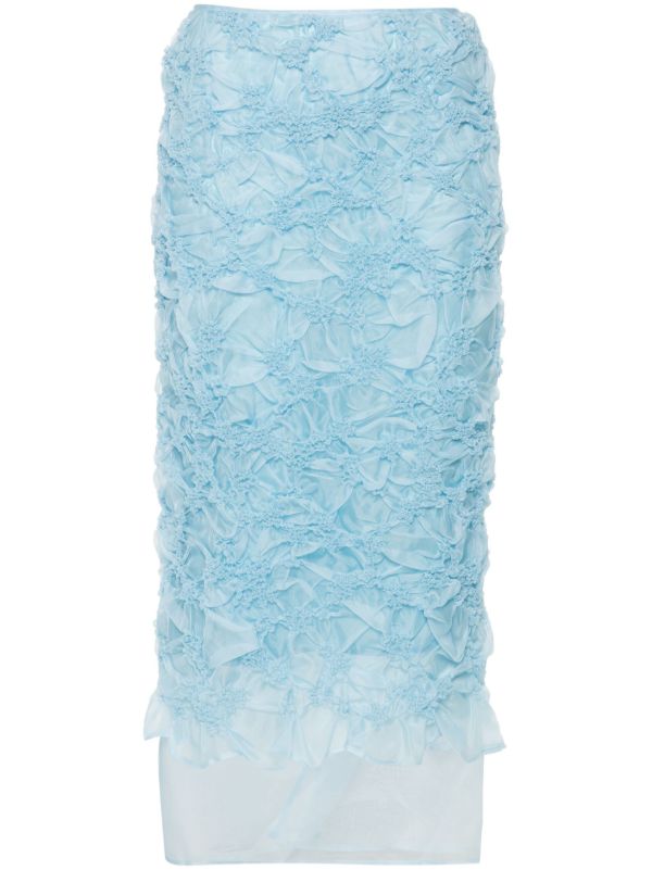 browns Cecilie Bahnsen Glenda Skirt | Browns Straight Skirts