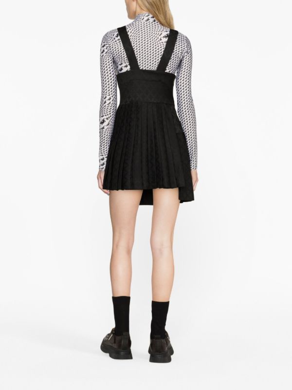 Browns Charles Jeffrey Loverboy Black Mini Kilt Dress | Browns Day Dresses