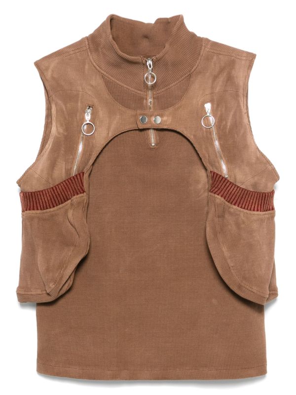 browns Charlie Constantinou high-neck vest | Browns Vests & Tank Tops