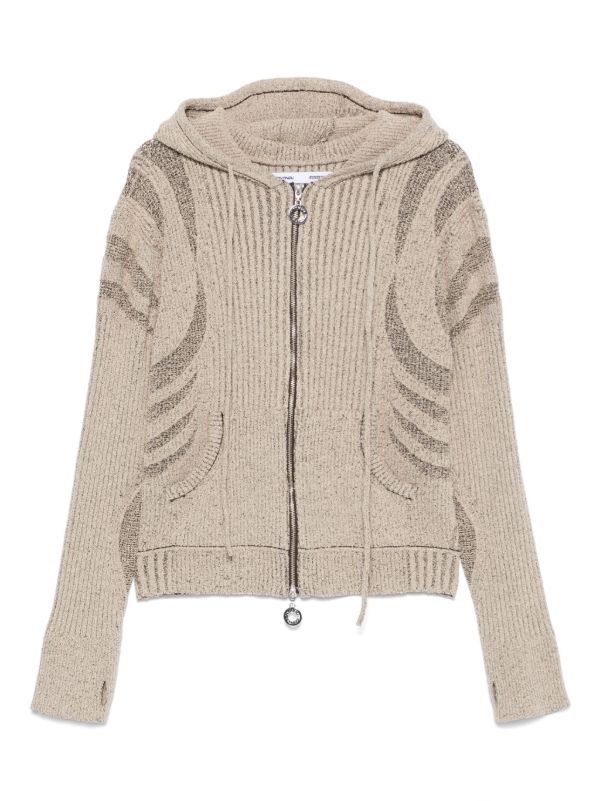 browns Charlie Constantinou knit zip-up hoodie | Browns Hoodies