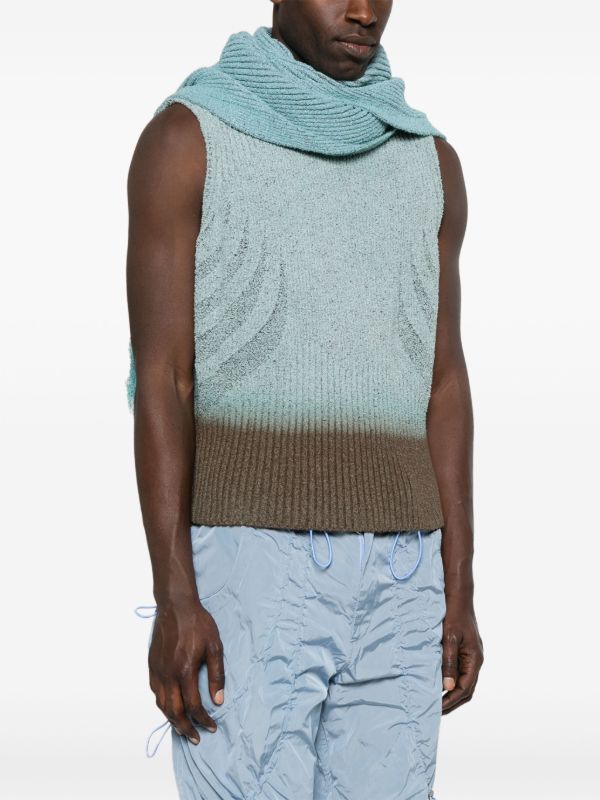 Browns Charlie Constantinou Knitted Top And Scarf Set | Browns Vests & Tank Tops
