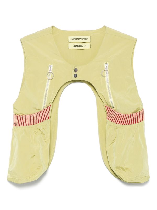 browns Charlie Constantinou Technical gilet | Browns Waistcoats & Gilets