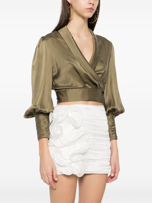 Browns Charo Ruiz Ibiza Gian Mini Skirt | Browns Asymmetric & Draped Skirts