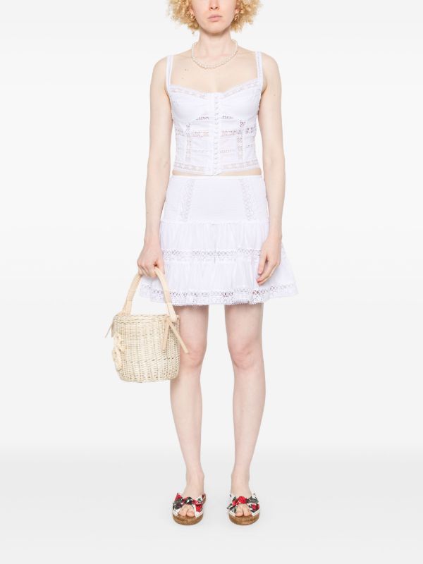 Browns Charo Ruiz Ibiza Hortens Mini Skirt | Browns A-Line Skirts