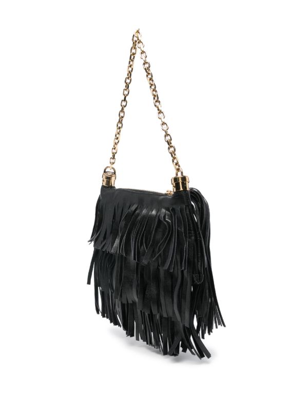 Browns Chloé Black Foulard Shoulder Bag | Browns Shoulder Bags