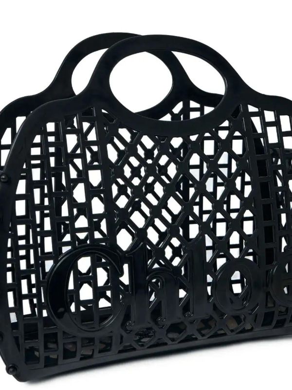 Browns Chloé Cage Logo-detail Tote Bag | Browns Tote Bags