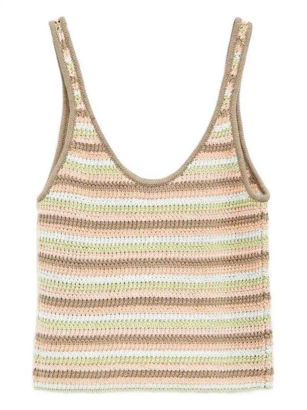Browns Chloé Crochet-knit Top | Browns Vests & Tank Tops