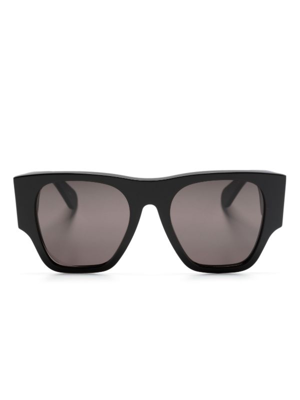 browns Chloé Eyewear black Naomy square-frame sunglasses | Browns Sunglasses
