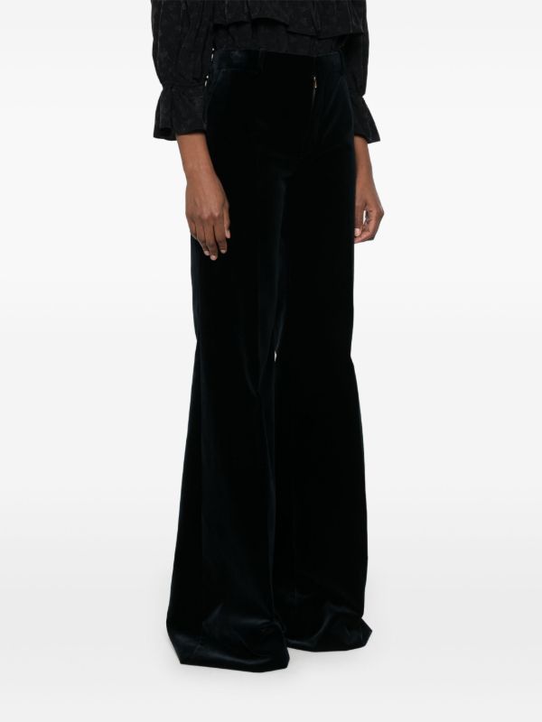 Browns Chloé Flared Tailored Trousers | Browns Flared & Bell-Bottom Pants