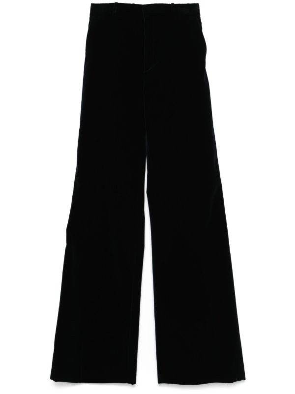 browns Chloé flared tailored trousers | Browns Flared & Bell-Bottom Pants