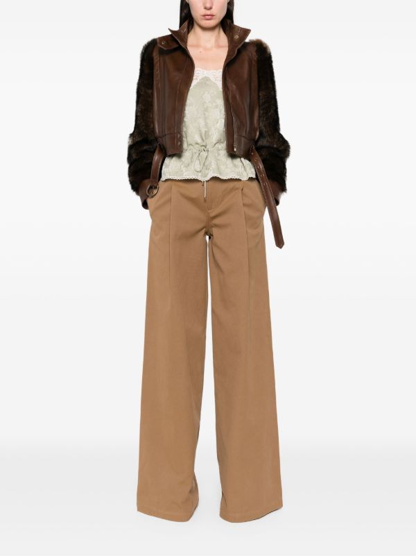 Browns Chloé Floral-jacquard Top | Browns Vests & Tank Tops