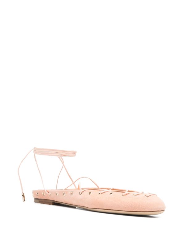 Browns Chloé Ghillies Ballet Flats | Browns Ballerina Shoes