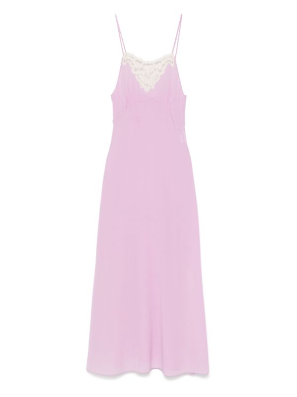 browns Chloé lace-detail midi dress | Browns Day Dresses