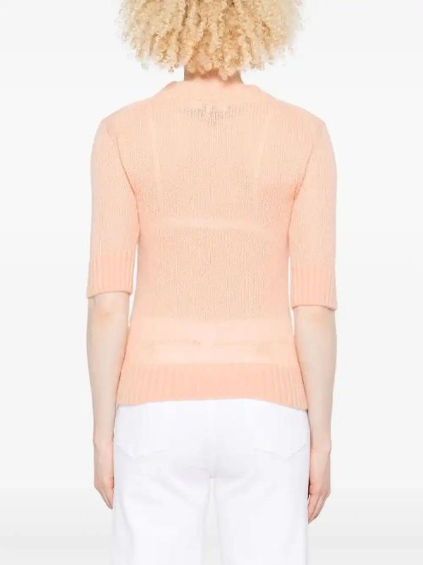 Browns Chloé Logo-embroidered Sweater | Browns Knitted Sweaters
