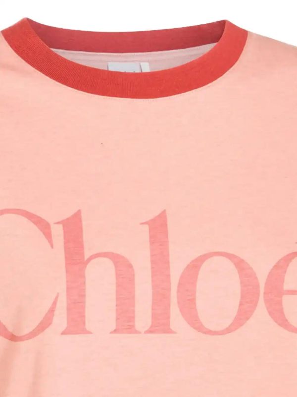 Browns Chloé Logo-print T-shirt | Browns T-Shirts & Jersey Shirts