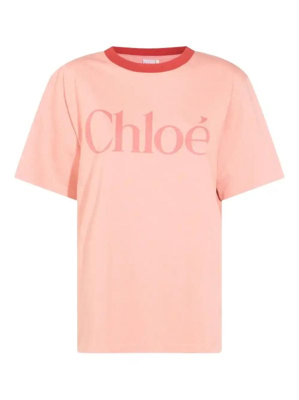 browns Chloé logo-print T-shirt | Browns T-Shirts & Jersey Shirts
