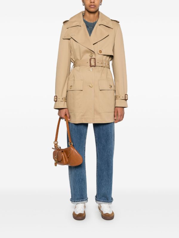 Browns Chloé Neutrals Cotton Trench Coat | Browns Trench Coats & Raincoats