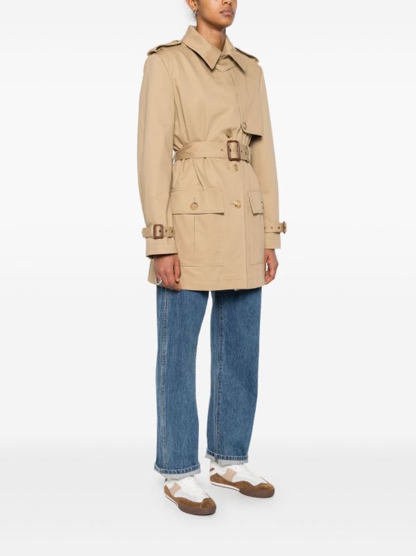 Browns Chloé Neutrals Cotton Trench Coat | Browns Trench Coats & Raincoats