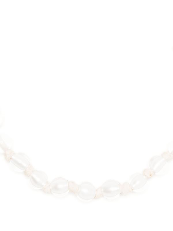 browns Chloé Transparent beaded necklace | Browns Necklaces